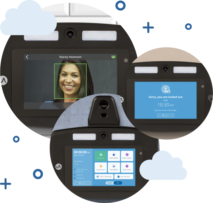 uAttend DR Series Facial Recognition and Voice Recognition Time Clocks uAttend DR Series Facial Recognition and Voice Recognition Time Clocks